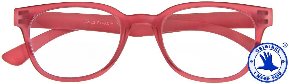 Lesebrille I NEED YOU James rot Brille Damenbrille INY-470XX