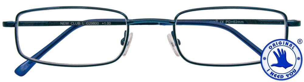 I NEED YOU Lesebrille Lesehilfe Club L blau INY-298XX