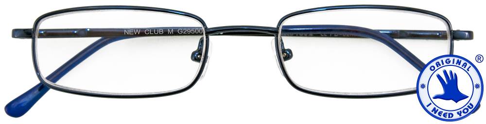 I NEED YOU Lesebrille Lesehilfe Club M blau INY-295XX