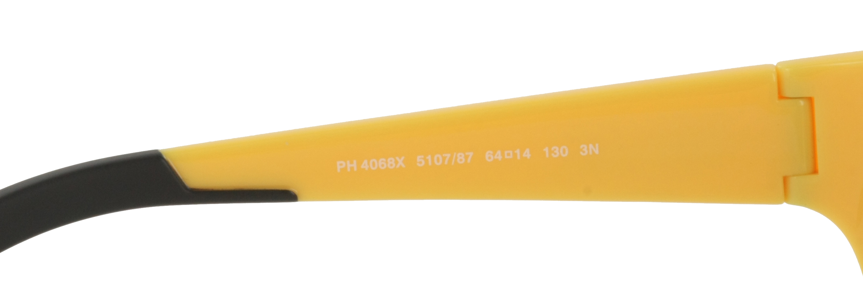 Polo Ralph Lauren RLX Sport Sonnenbrille gelb schwarz 510787 Size 64
