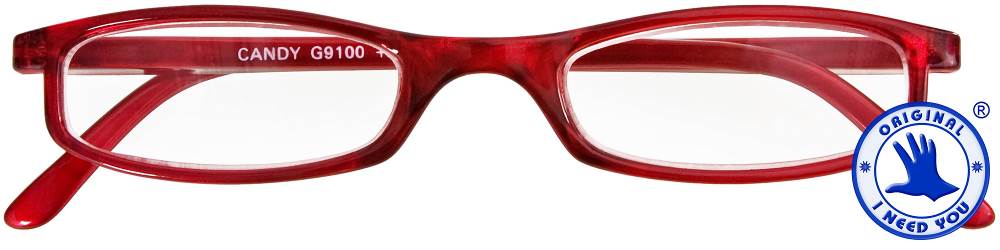 Damen Lesebrille I NEED YOU Lesehilfe Candy rot INY-91XX
