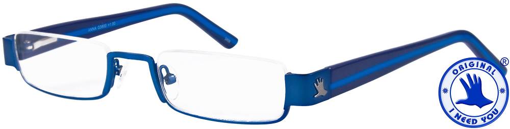 Damen Lesebrille I NEED YOU Lesebrille ANNA blau INY-38XX