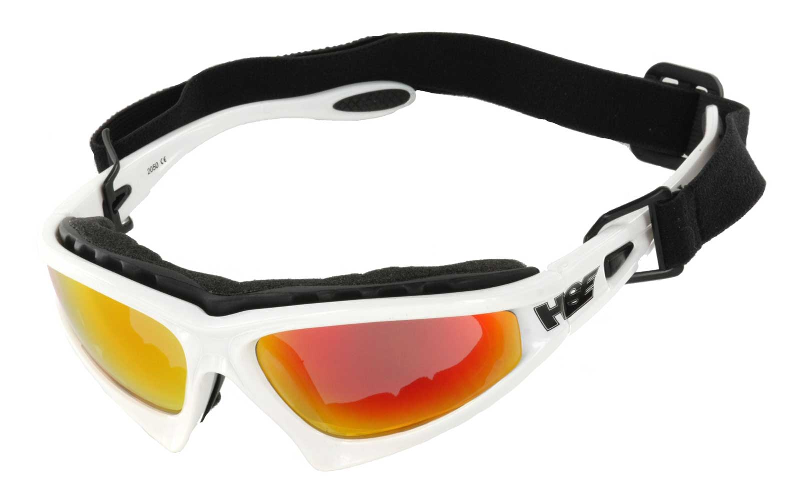 HSE SportEyes FALCONX 2050warv weiß Sport Sonnenbrille Motorradbrille