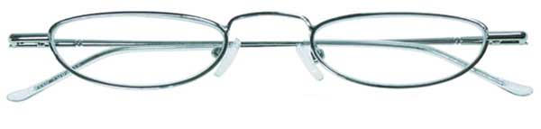 Lesebrille I NEED YOU Lesehilfe Halbbrille Linn silber INY-95XX