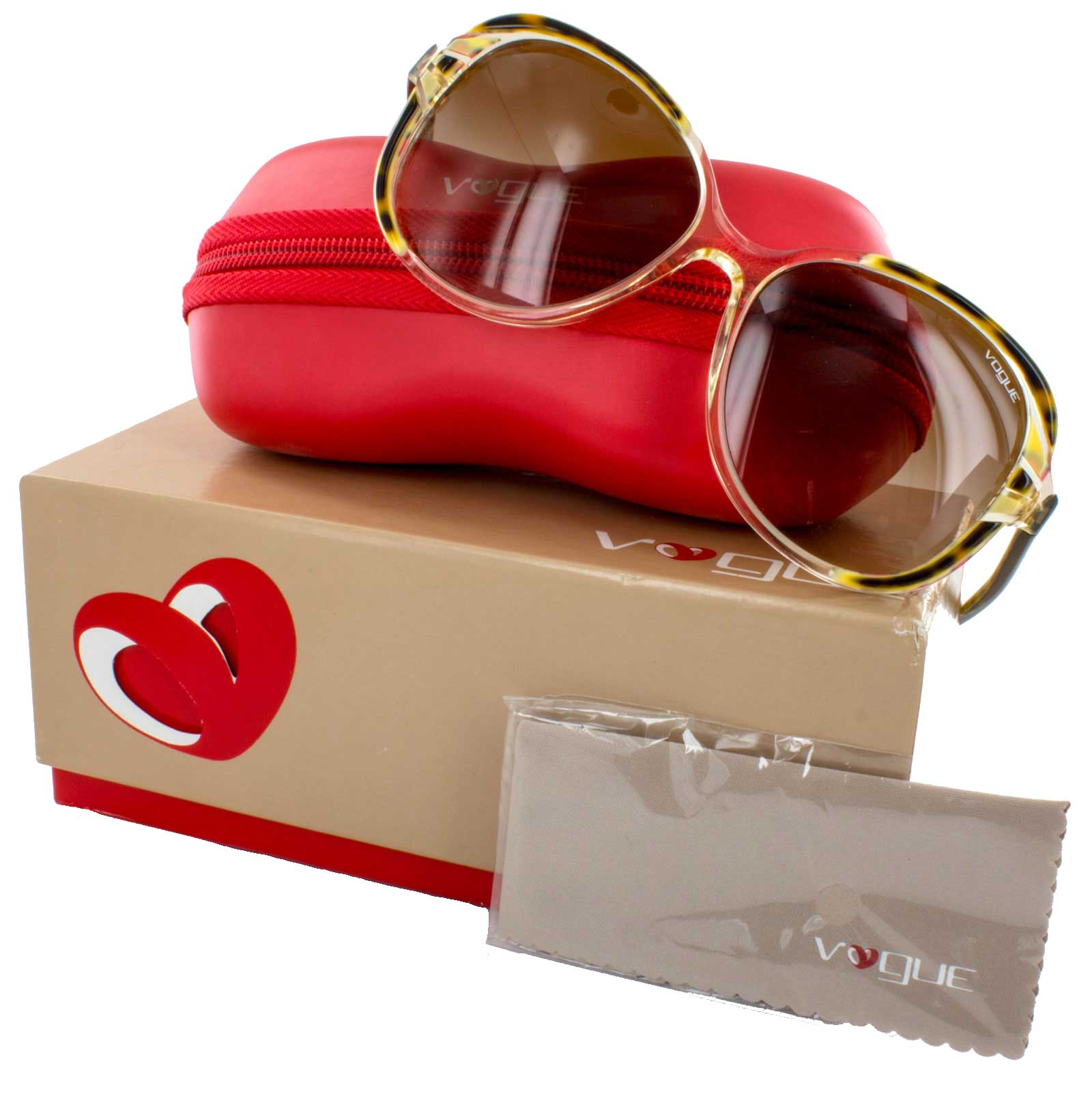 Vogue Sonnenbrille Damen Brille braun havanna